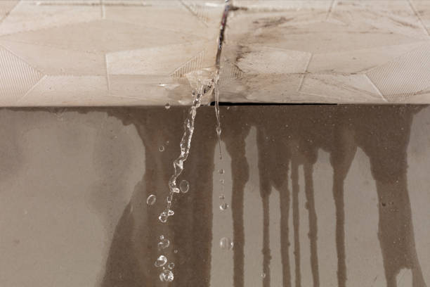 Professional Flood Damage Cleanup technician working in Mayville, WI